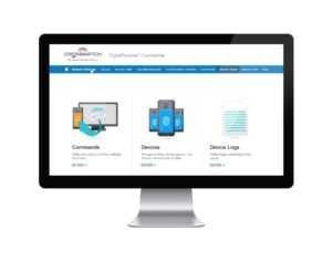 DigitalPersona Commander mobile device management software (PRNewsFoto/Crossmatch)