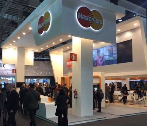 MWC 2016 MasterCard booth