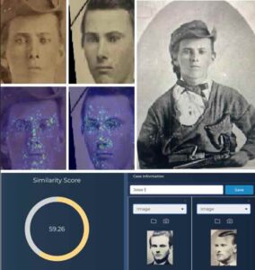 AI Facial Recognition Authenticates Historic Jesse James Photos, Reveals New Insights